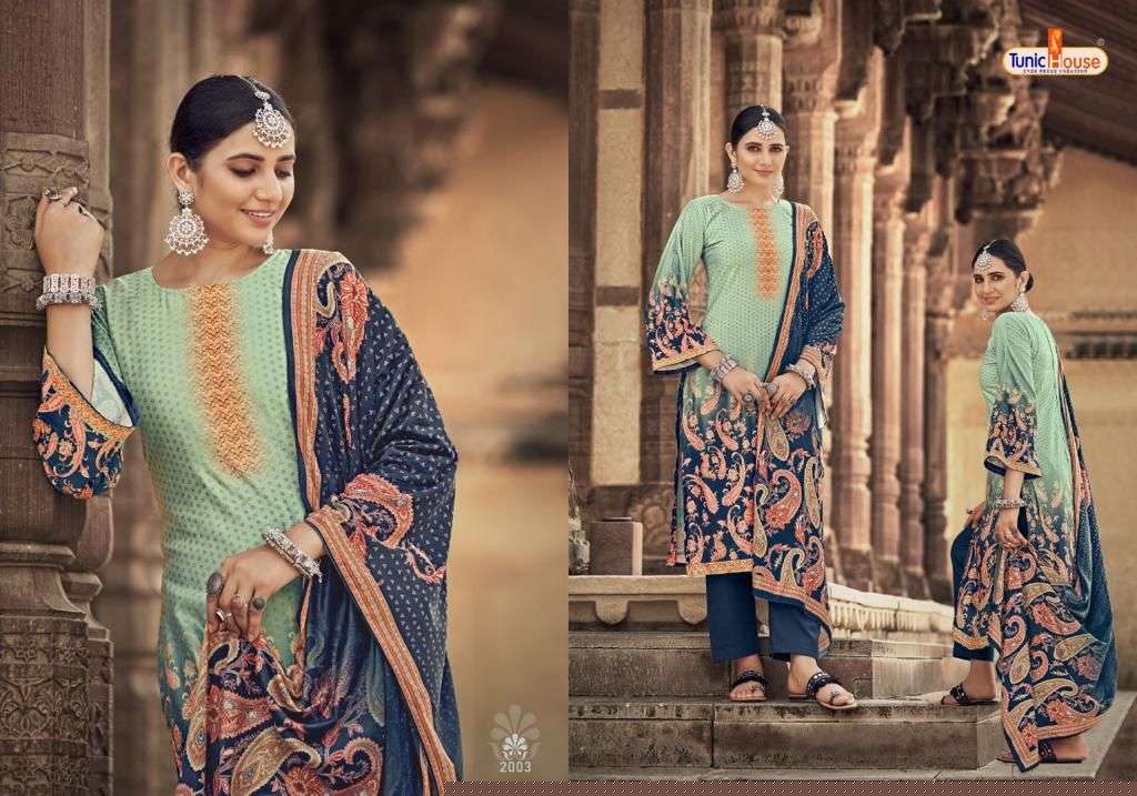 KHUSHBOO BY TUNIC HOUSE 1001 TO 1006 SERIES FESTIVE SUITS BEAUTIFUL FANCY COLORFUL STYLISH PARTY WEAR & OCCASIONAL WEAR VELVET EMBROIDERY DRESSES AT WHOLESALE PRICE