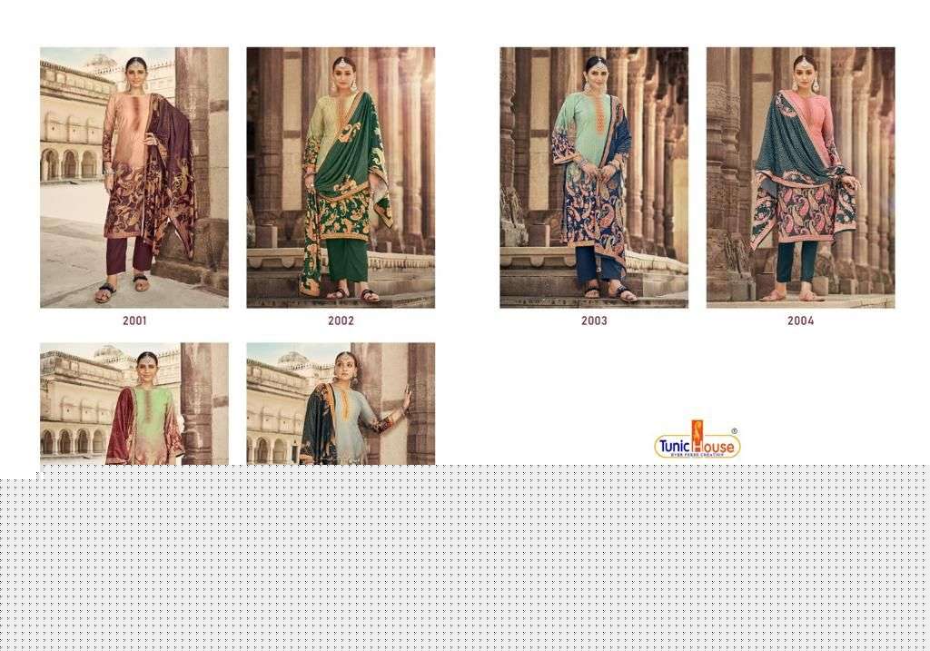 KHUSHBOO BY TUNIC HOUSE 1001 TO 1006 SERIES FESTIVE SUITS BEAUTIFUL FANCY COLORFUL STYLISH PARTY WEAR & OCCASIONAL WEAR VELVET EMBROIDERY DRESSES AT WHOLESALE PRICE