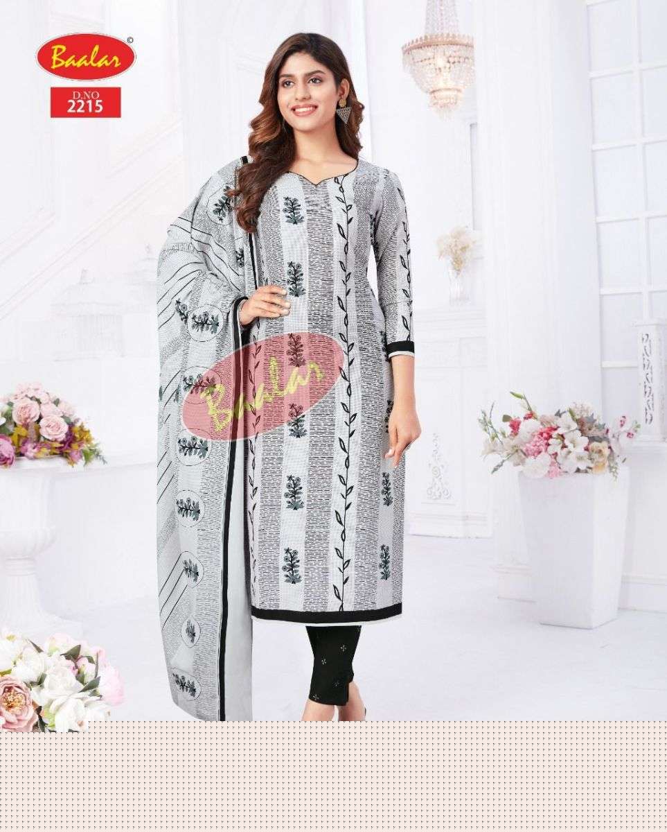 ZAARA VOL-12 BY BAALAR 2205 TO 2222 SERIES FESTIVE SUITS BEAUTIFUL FANCY COLORFUL STYLISH PARTY WEAR & OCCASIONAL WEAR PURE COTTON PRINT DRESSES AT WHOLESALE PRICE
