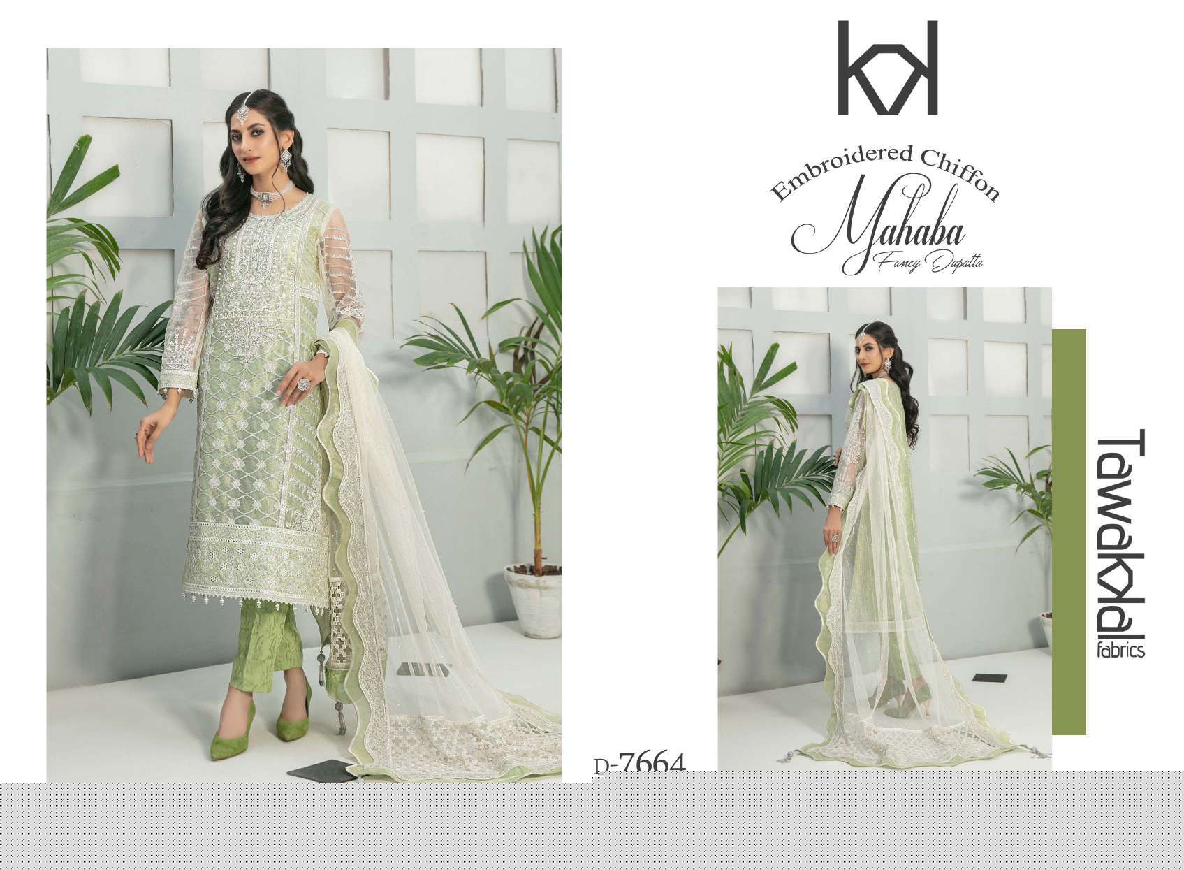ORIGINAL PAKISTANI MAHABA BY FASHID WHOLESALE 7659 TO 7669 SERIES BEAUTIFUL PAKISTANI SUITS COLORFUL STYLISH FANCY CASUAL WEAR & ETHNIC WEAR CHIFFON DRESSES AT WHOLESALE PRICE
