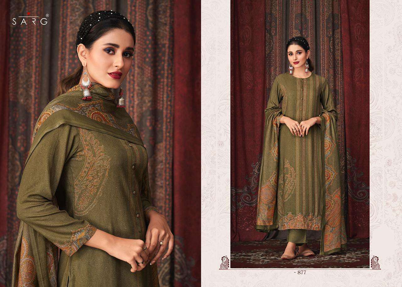 KAIFIYAT BY SARG BEAUTIFUL STYLISH SUITS FANCY COLORFUL CASUAL WEAR & ETHNIC WEAR & READY TO WEAR STAPLE TWILL DRESSES AT WHOLESALE PRICE