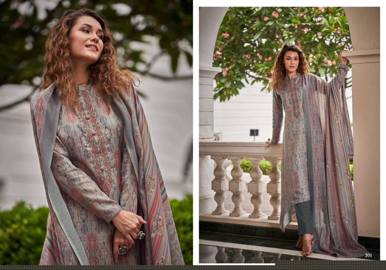 GRACE BY SADHANA FASHION 301 TO 310 SERIES BEAUTIFUL STYLISH SUITS FANCY COLORFUL CASUAL WEAR & ETHNIC WEAR & READY TO WEAR PURE PASHMINA DIGITAL PRINT DRESSES AT WHOLESALE PRICE