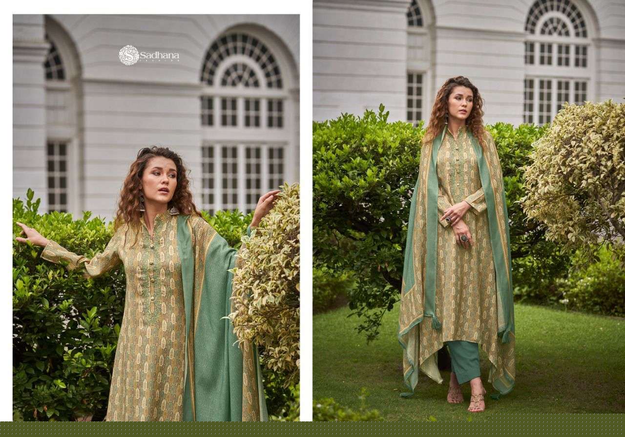 GRACE BY SADHANA FASHION 301 TO 310 SERIES BEAUTIFUL STYLISH SUITS FANCY COLORFUL CASUAL WEAR & ETHNIC WEAR & READY TO WEAR PURE PASHMINA DIGITAL PRINT DRESSES AT WHOLESALE PRICE