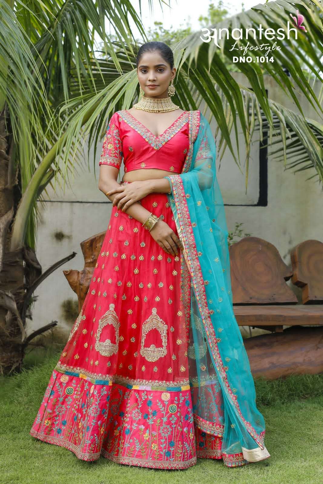 Flairy Beats Vol-2 By Anantesh 1008 To 1014 Series Designer Beautiful Wedding Bridal Collection Occasional Wear & Party Wear Soft Net Lehengas At Wholesale Price