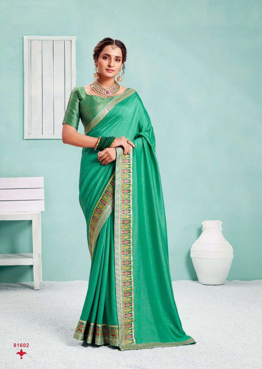 KIMORA SILK BY RIGHT WOMEN 81601 TO 81608 SERIES INDIAN TRADITIONAL WEAR COLLECTION BEAUTIFUL STYLISH FANCY COLORFUL PARTY WEAR & OCCASIONAL WEAR FANCY SAREES AT WHOLESALE PRICE