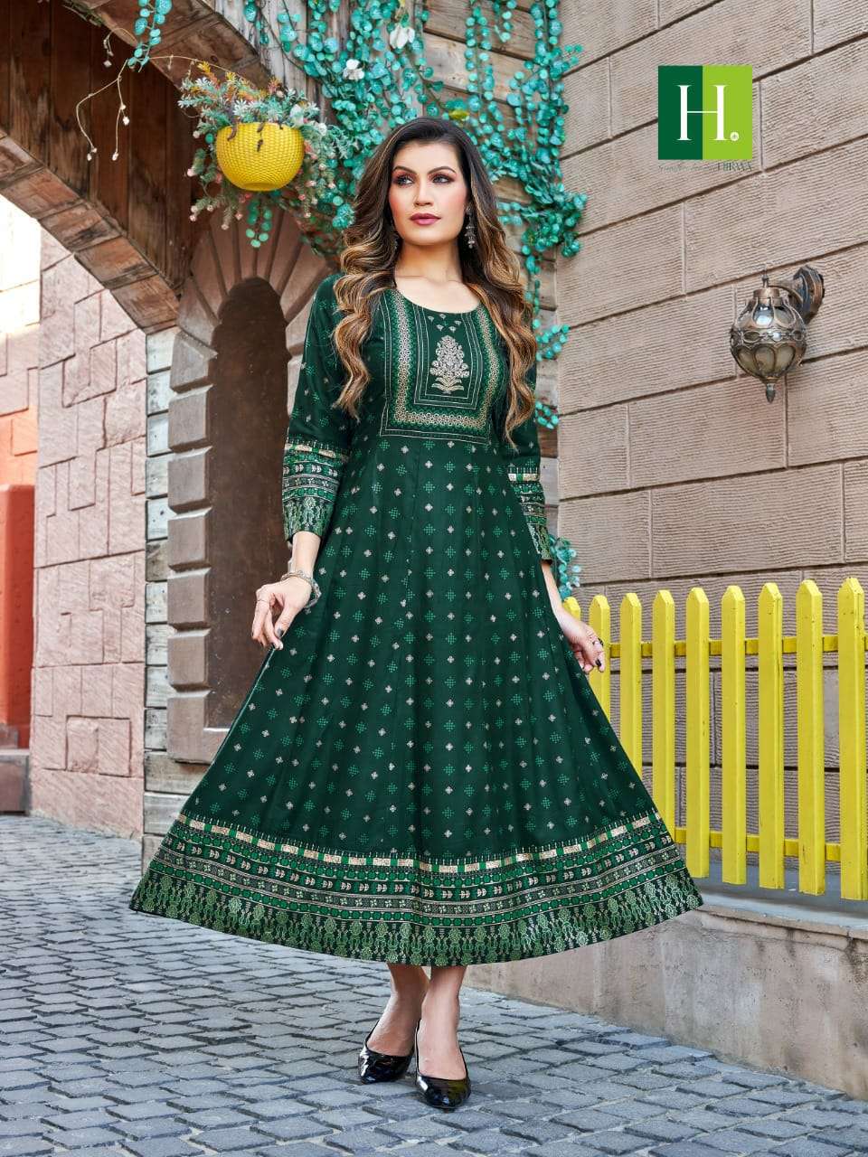 Samantha Vol-4 By Hirwa 01 To 10 Series Designer Stylish Fancy Colorful Beautiful Party Wear & Ethnic Wear Collection Rayon Foil Gown At Wholesale Price