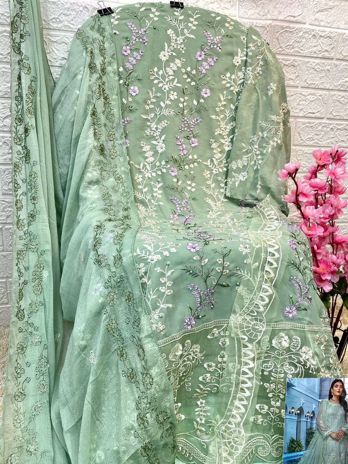 SOBIA NAZIR LUXURY COLLECTION-1008 BY FASHID WHOLESALE DESIGNER PAKISTANI SUITS BEAUTIFUL STYLISH FANCY COLORFUL PARTY WEAR & OCCASIONAL WEAR HEAVY GEORGETTE EMBROIDERED DRESSES AT WHOLESALE PRICE