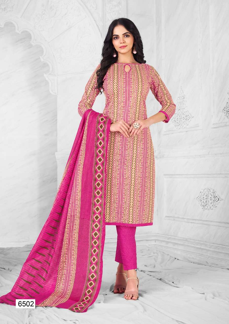 LAADO VOL-65 BY LAADO 6501 TO 6520 SERIES BEAUTIFUL SUITS COLORFUL STYLISH FANCY CASUAL WEAR & ETHNIC WEAR PURE COTTON DRESSES AT WHOLESALE PRICE