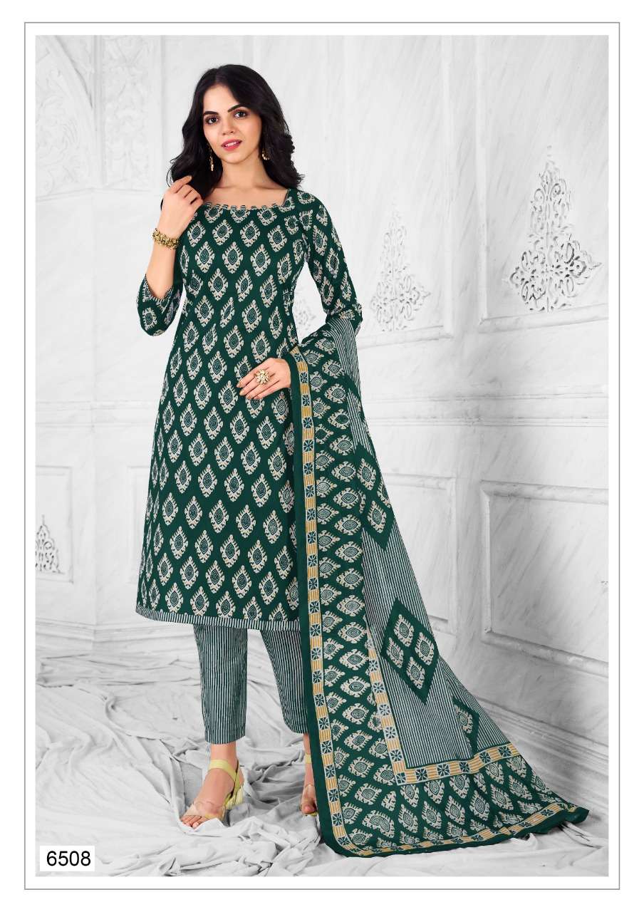 LAADO VOL-65 BY LAADO 6501 TO 6520 SERIES BEAUTIFUL SUITS COLORFUL STYLISH FANCY CASUAL WEAR & ETHNIC WEAR PURE COTTON DRESSES AT WHOLESALE PRICE