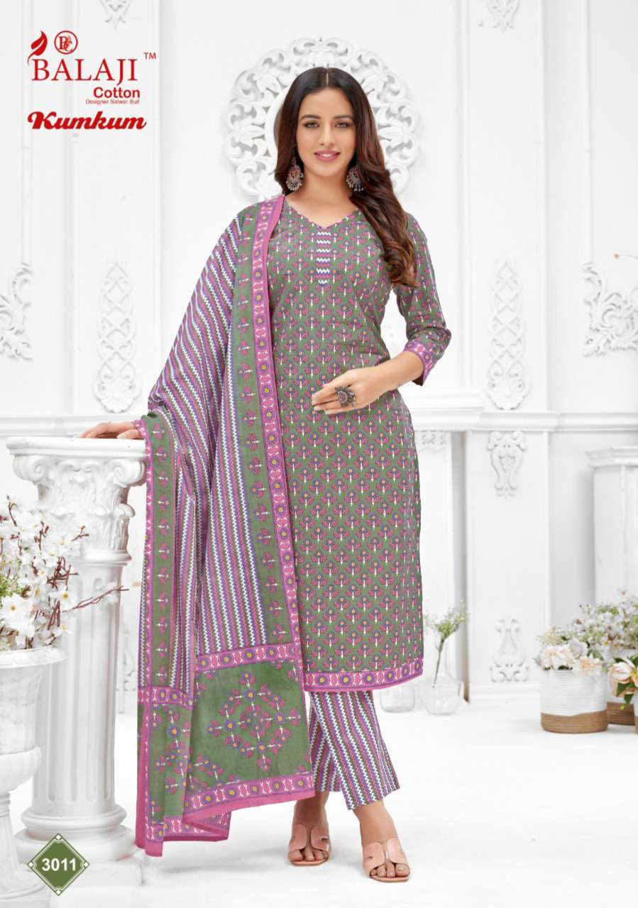 KUM KUM VOL-30 BY BALAJI COTTON SERIES FESTIVE TRADITIONAL WEAR COLLECTION BEAUTIFUL STYLISH FANCY COLORFUL PARTY WEAR & OCCASIONAL WEAR DRESSES WITH COTTON DRESS AT WHOLESALE PRICE