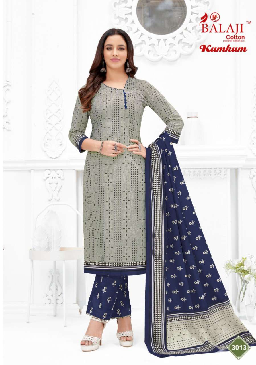 KUM KUM VOL-30 BY BALAJI COTTON SERIES FESTIVE TRADITIONAL WEAR COLLECTION BEAUTIFUL STYLISH FANCY COLORFUL PARTY WEAR & OCCASIONAL WEAR DRESSES WITH COTTON DRESS AT WHOLESALE PRICE