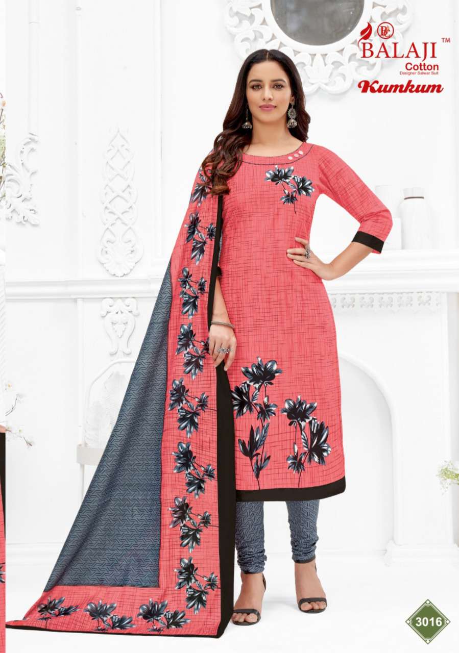 KUM KUM VOL-30 BY BALAJI COTTON SERIES FESTIVE TRADITIONAL WEAR COLLECTION BEAUTIFUL STYLISH FANCY COLORFUL PARTY WEAR & OCCASIONAL WEAR DRESSES WITH COTTON DRESS AT WHOLESALE PRICE