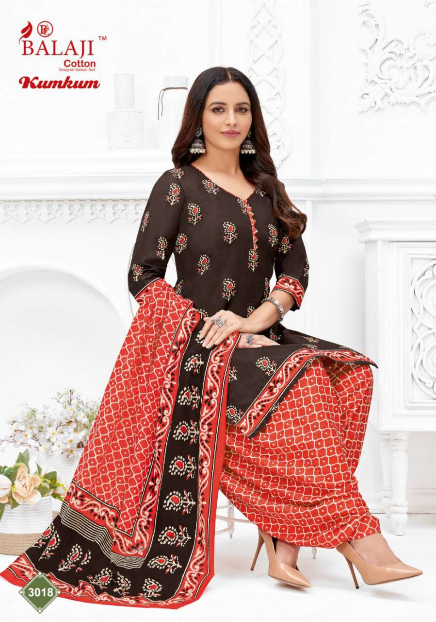 KUM KUM VOL-30 BY BALAJI COTTON SERIES FESTIVE TRADITIONAL WEAR COLLECTION BEAUTIFUL STYLISH FANCY COLORFUL PARTY WEAR & OCCASIONAL WEAR DRESSES WITH COTTON DRESS AT WHOLESALE PRICE