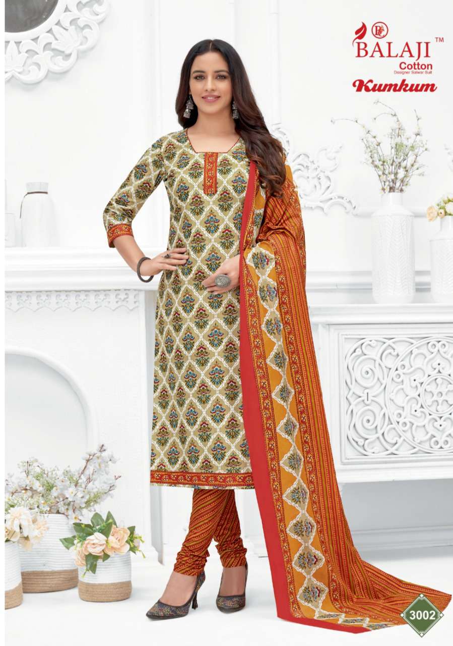 KUM KUM VOL-30 BY BALAJI COTTON SERIES FESTIVE TRADITIONAL WEAR COLLECTION BEAUTIFUL STYLISH FANCY COLORFUL PARTY WEAR & OCCASIONAL WEAR DRESSES WITH COTTON DRESS AT WHOLESALE PRICE