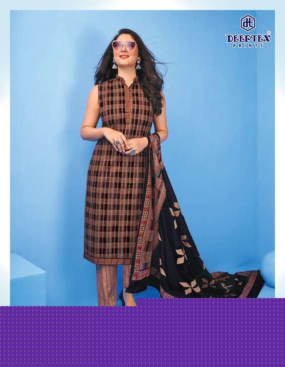 MISS INDIA VOL-75 BY DEEPTEX 7501 TO 7526 SERIES BEAUTIFUL SUITS COLORFUL STYLISH FANCY CASUAL WEAR & ETHNIC WEAR HEAVY COTTON PRINT DRESSES AT WHOLESALE PRICE
