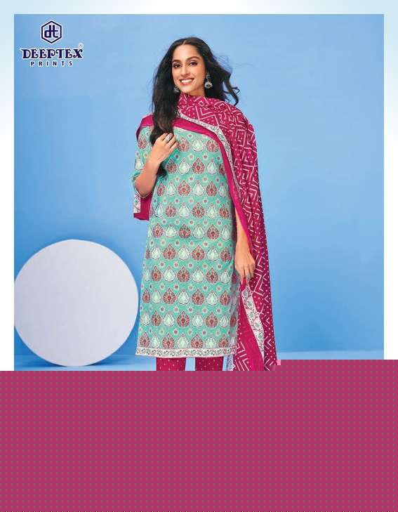 MISS INDIA VOL-75 BY DEEPTEX 7501 TO 7526 SERIES BEAUTIFUL SUITS COLORFUL STYLISH FANCY CASUAL WEAR & ETHNIC WEAR HEAVY COTTON PRINT DRESSES AT WHOLESALE PRICE