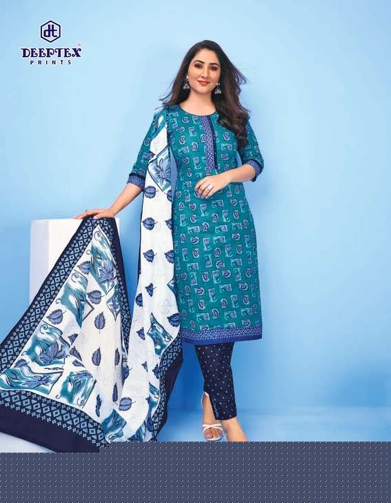 MISS INDIA VOL-75 BY DEEPTEX 7501 TO 7526 SERIES BEAUTIFUL SUITS COLORFUL STYLISH FANCY CASUAL WEAR & ETHNIC WEAR HEAVY COTTON PRINT DRESSES AT WHOLESALE PRICE