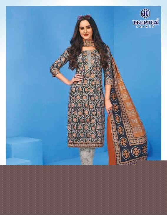 MISS INDIA VOL-75 BY DEEPTEX 7501 TO 7526 SERIES BEAUTIFUL SUITS COLORFUL STYLISH FANCY CASUAL WEAR & ETHNIC WEAR HEAVY COTTON PRINT DRESSES AT WHOLESALE PRICE