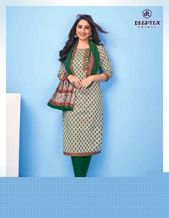 MISS INDIA VOL-75 BY DEEPTEX 7501 TO 7526 SERIES BEAUTIFUL SUITS COLORFUL STYLISH FANCY CASUAL WEAR & ETHNIC WEAR HEAVY COTTON PRINT DRESSES AT WHOLESALE PRICE