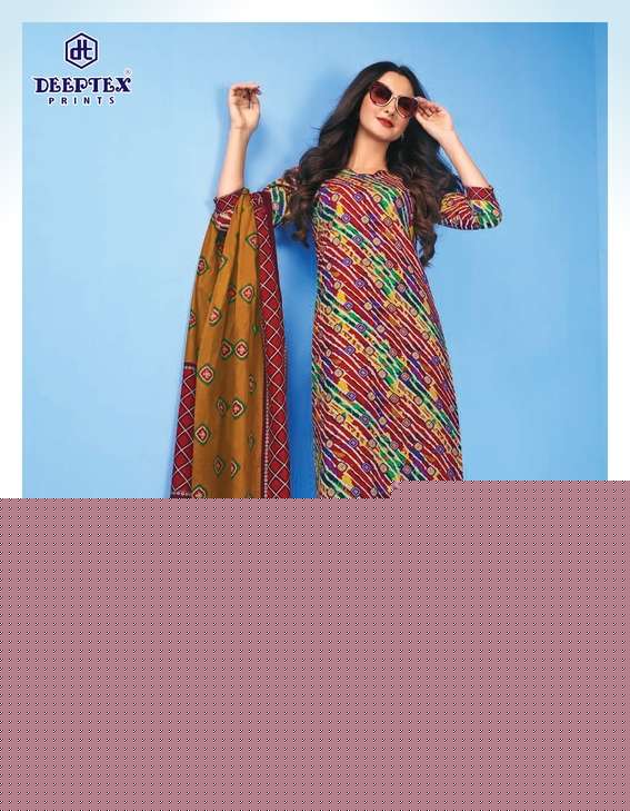 MISS INDIA VOL-75 BY DEEPTEX 7501 TO 7526 SERIES BEAUTIFUL SUITS COLORFUL STYLISH FANCY CASUAL WEAR & ETHNIC WEAR HEAVY COTTON PRINT DRESSES AT WHOLESALE PRICE