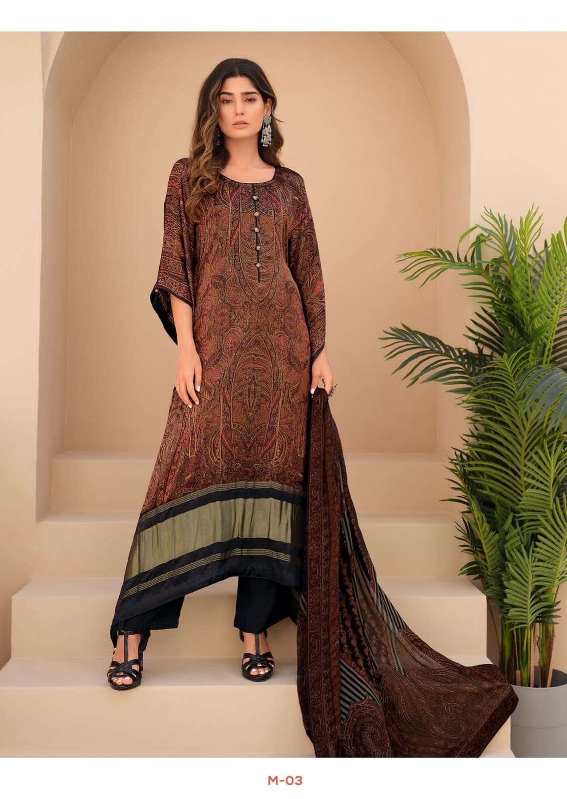 VARSHA BY MYRA M-01 TO M-06 SERIES BEAUTIFUL SUITS COLORFUL STYLISH FANCY CASUAL WEAR & ETHNIC WEAR COTTON PRINT DRESSES AT WHOLESALE PRICE