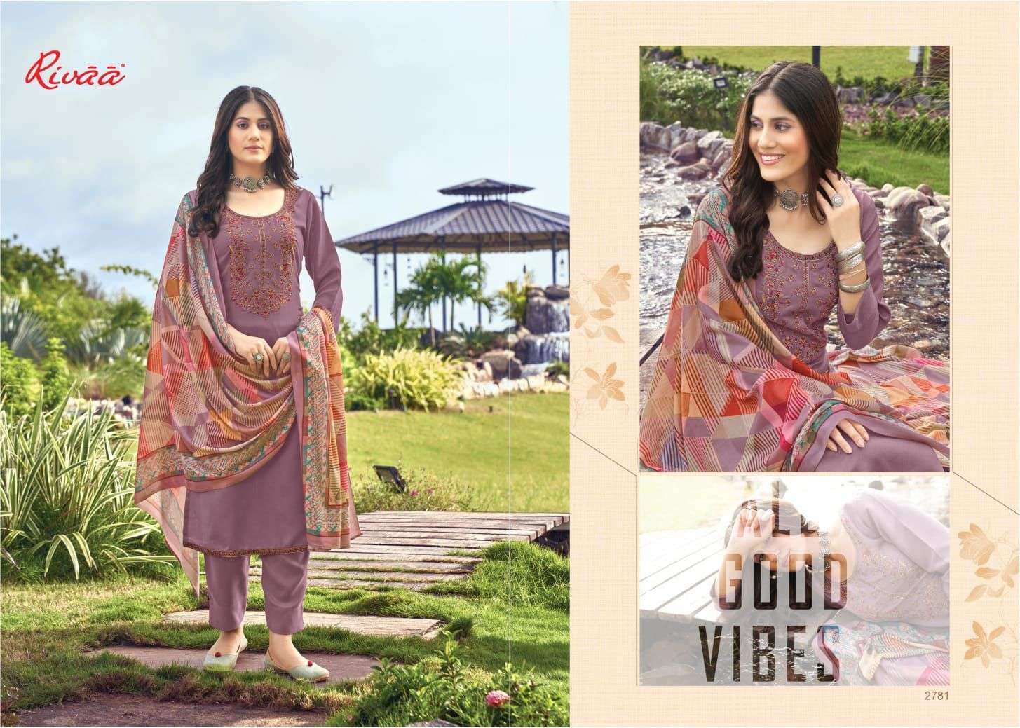 MISHIKA BY RIVAA 2779 TO 2785 SERIES BEAUTIFUL SUMMER COLLECTION PAKISATNI SUITS STYLISH FANCY COLORFUL CASUAL WEAR & ETHNIC WEAR HEAVY PASHMINA EMBROIDERED DRESSES AT WHOLESALE PRICE