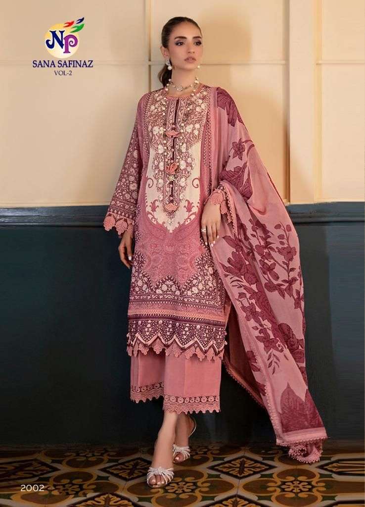 Sana Safinaz Vol-2 By Nand Gopal Prints 2001 To 2008 Series Beautiful Collection Suits Stylish Fancy Colorful Casual Wear & Ethnic Wear Cotton Printed Dresses At Wholesale Price