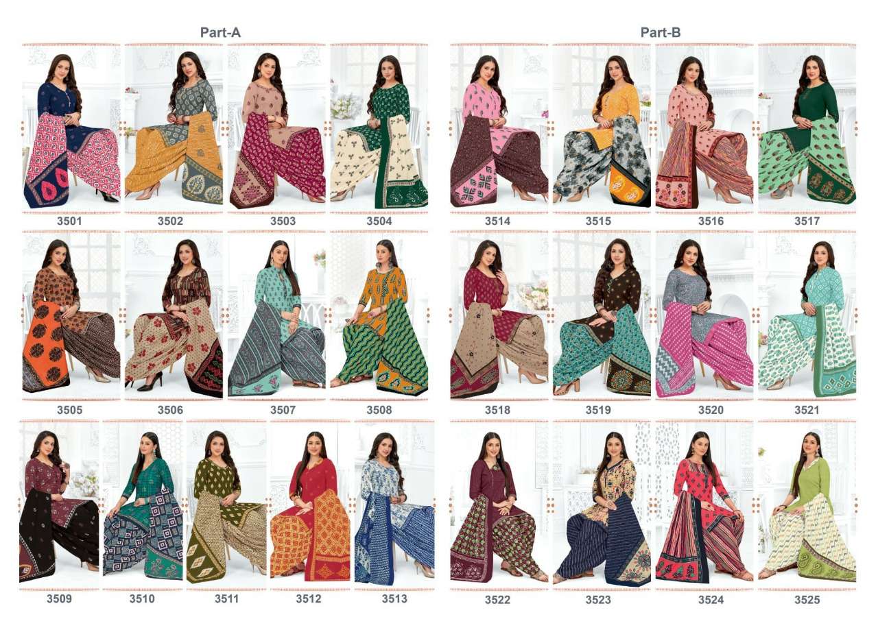 SHAGUN VOL-35 BY AKASH CREATION 3501 TO 3525 SERIES BEAUTIFUL SUITS COLORFUL STYLISH FANCY CASUAL WEAR & ETHNIC WEAR COTTON PRINT DRESSES AT WHOLESALE PRICE