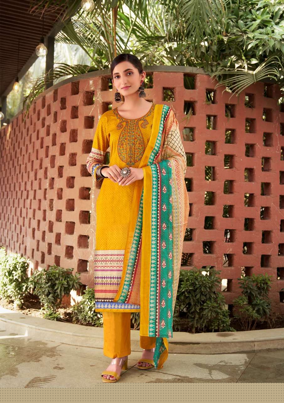 PANGHAT NX BY YASHIKA TRENDS 1001 TO 1008 SERIES BEAUTIFUL SUITS COLORFUL STYLISH FANCY CASUAL WEAR & ETHNIC WEAR COTTON DIGITAL PRINT WITH WORK DRESSES AT WHOLESALE PRICE