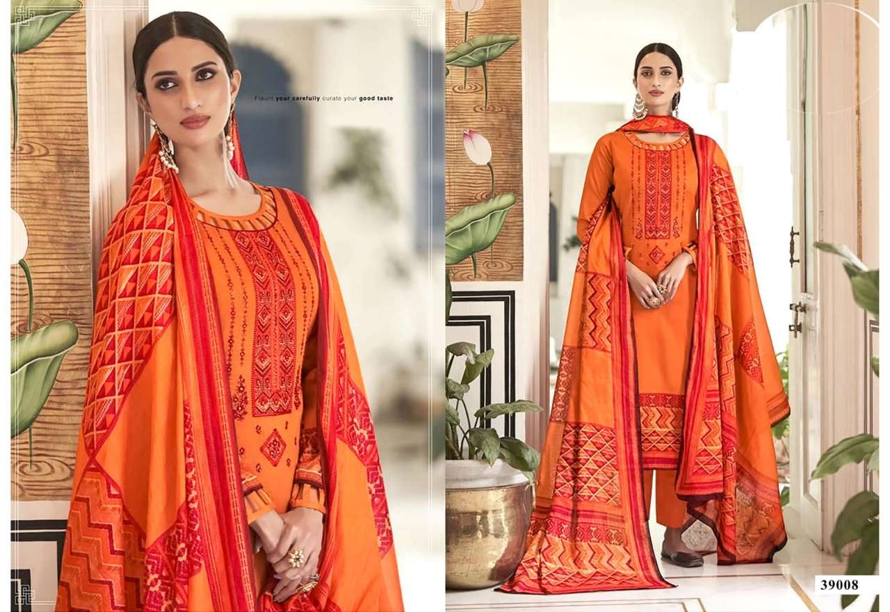 RAZIA SULTAN VOL-39 BY APANA COTTON 39001 TO 39010 SERIES BEAUTIFUL SUITS COLORFUL STYLISH FANCY CASUAL WEAR & ETHNIC WEAR COTTON DRESSES AT WHOLESALE PRICE