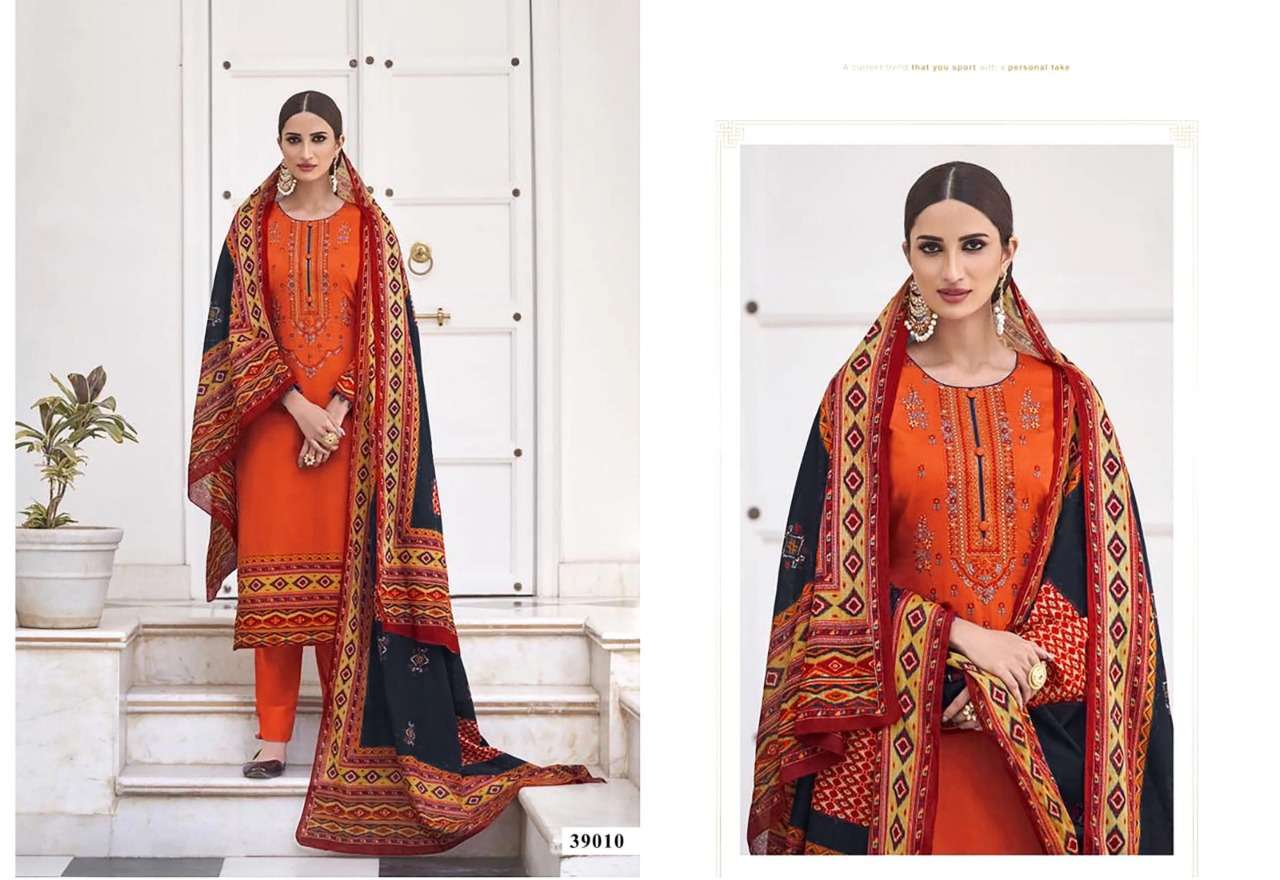 RAZIA SULTAN VOL-39 BY APANA COTTON 39001 TO 39010 SERIES BEAUTIFUL SUITS COLORFUL STYLISH FANCY CASUAL WEAR & ETHNIC WEAR COTTON DRESSES AT WHOLESALE PRICE