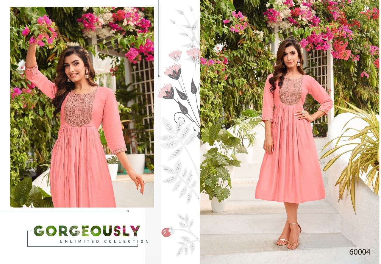 BULLET VOL-2 BY ARTIO 60001 TO 60008 SERIES DESIGNER STYLISH FANCY COLORFUL BEAUTIFUL PARTY WEAR & ETHNIC WEAR COLLECTION PURE VISCOSE SILK KURTIS AT WHOLESALE PRICE