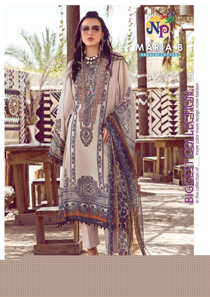 MARIA.B BY NAND GOPAL PRINTS 1001 TO 1008 SERIES DESIGNER SUITS BEAUTIFUL FANCY STYLISH COLORFUL PARTY WEAR & OCCASIONAL WEAR COTTON PRINTED DRESSES AT WHOLESALE PRICE