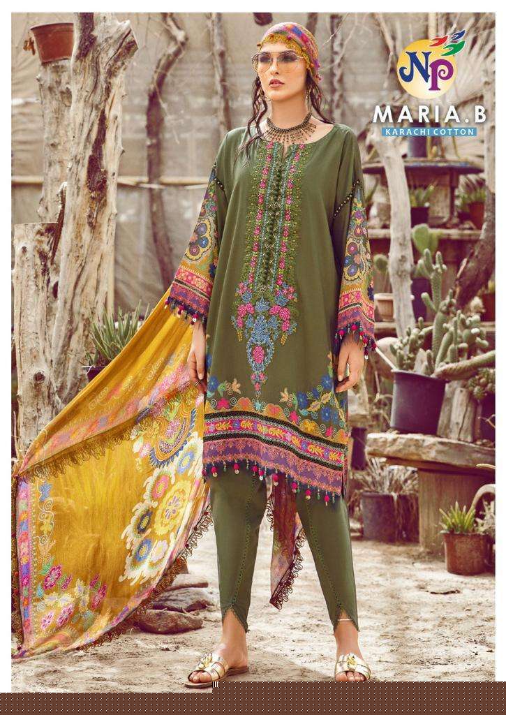 MARIA.B BY NAND GOPAL PRINTS 1001 TO 1008 SERIES DESIGNER SUITS BEAUTIFUL FANCY STYLISH COLORFUL PARTY WEAR & OCCASIONAL WEAR COTTON PRINTED DRESSES AT WHOLESALE PRICE