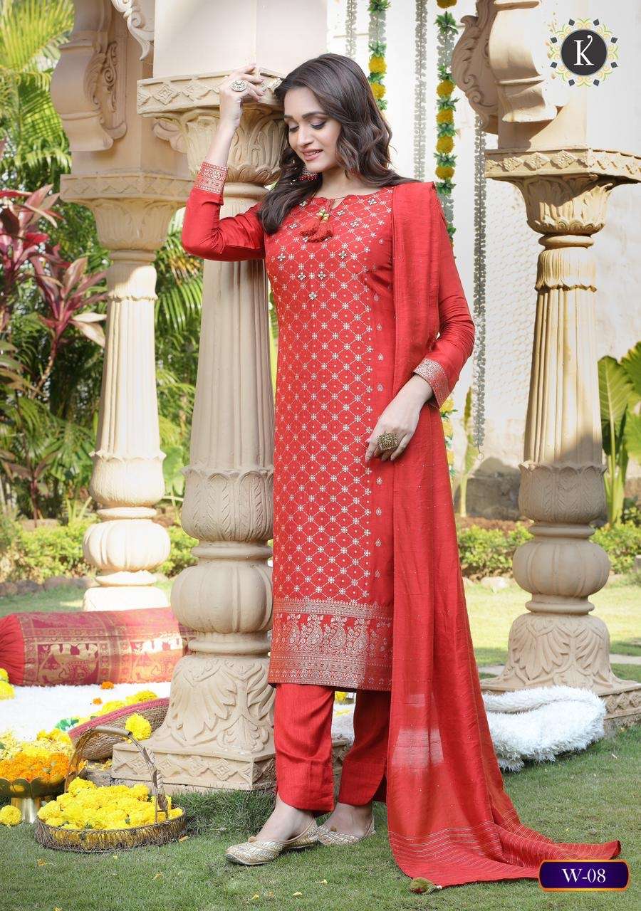 NORAH BY KALKI 05 TO 08 SERIES BEAUTIFUL SUITS STYLISH FANCY COLORFUL PARTY WEAR & OCCASIONAL WEAR PURE VISCOSE SILK EMBROIDERED DRESSES AT WHOLESALE PRICE