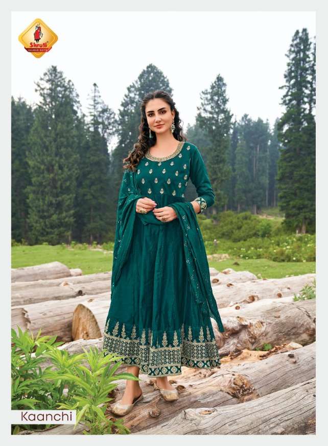 ALANKAR BY SHRUTI 01 TO 05 SERIES BEAUTIFUL STYLISH FANCY COLORFUL CASUAL WEAR & ETHNIC WEAR SOFT VISCOSE GOWNS WITH DUPATTA AT WHOLESALE PRICE