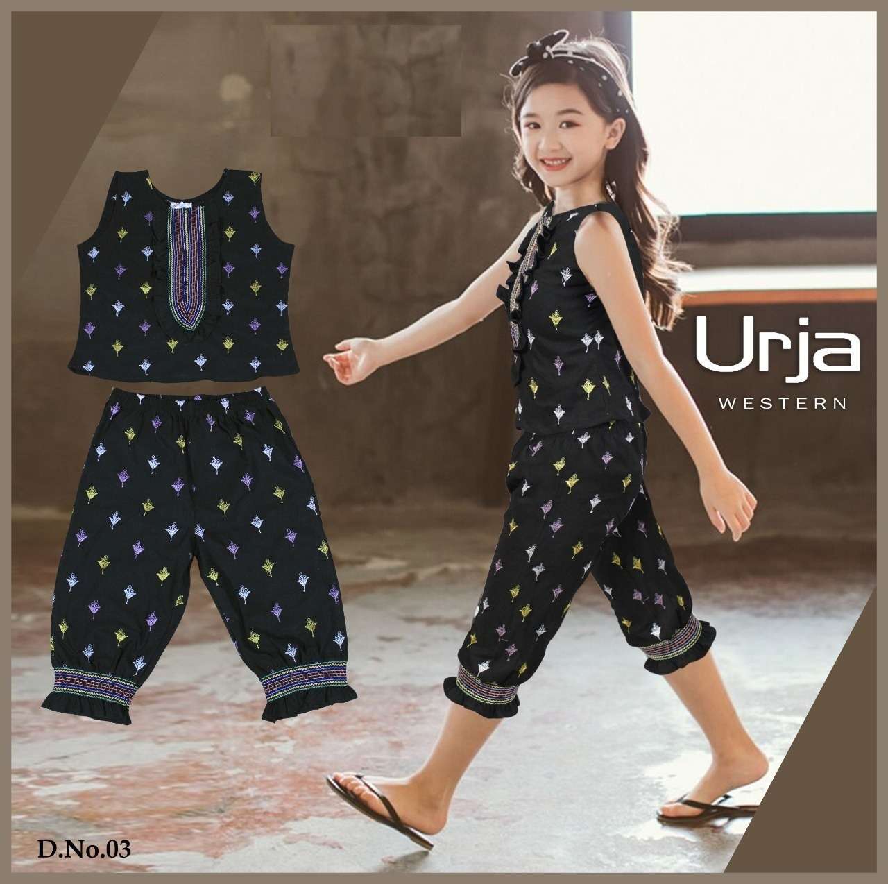 URJA WESTERN BY KAAMIRI 01 TO 05 SERIES BEAUTIFUL COLORFUL STYLISH FANCY CASUAL WEAR & READY TO WEAR LYCRA TOPS WITH BOTTOM AT WHOLESALE PRICE