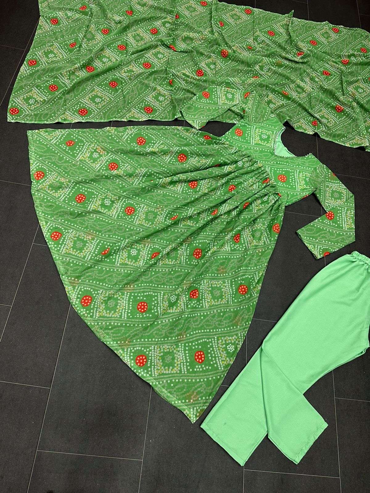5499 By Fashid Wholesale 01 To 05 Series Beautiful Stylish Anarkali Suits Fancy Colorful Casual Wear & Ethnic Wear & Ready To Wear Faux Georgette Dresses At Wholesale Price
