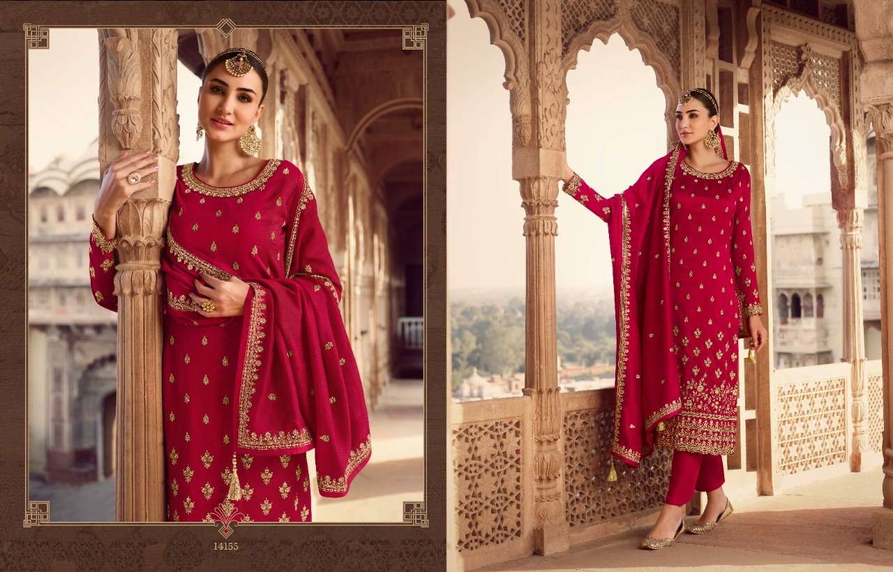 Nargis By Zisa 14151 To 14156 Series Beautiful Suits Colorful Stylish Fancy Casual Wear & Ethnic Wear Silk Georgette Embroidered Dresses At Wholesale Price