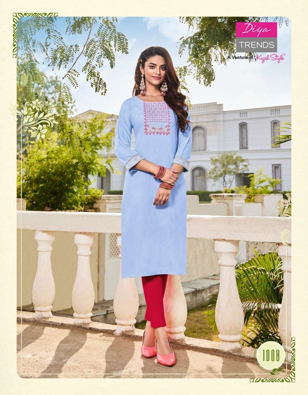 Fashion Bird Vol-1 By Diya Trends 1001 To 1012 Series Designer Stylish Fancy Colorful Beautiful Party Wear & Ethnic Wear Collection Rayon Linen Kurtis At Wholesale Price