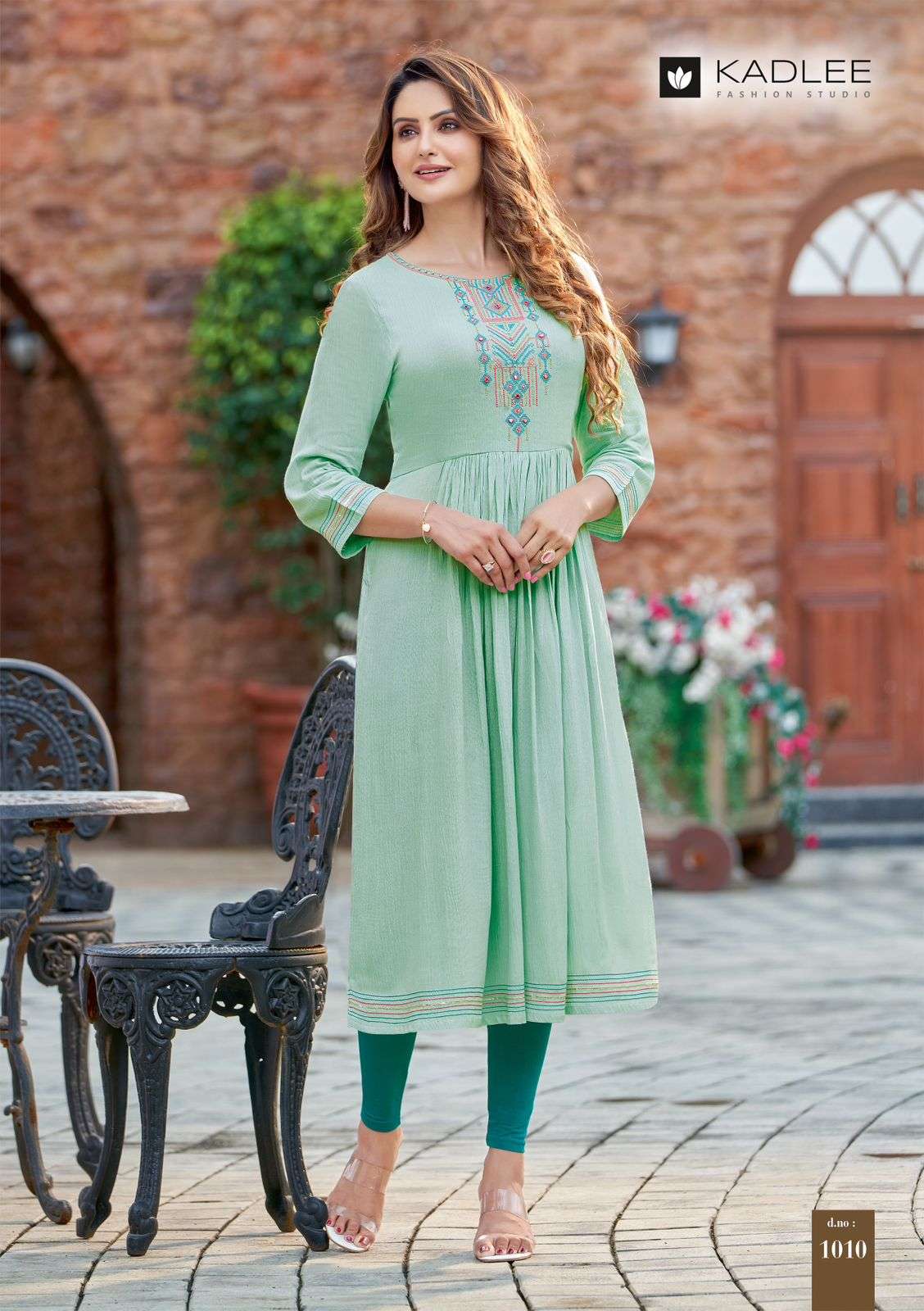 Cinderella Vol-2 By Kadlee 1007 To 1012 Series Designer Stylish Fancy Colorful Beautiful Party Wear & Ethnic Wear Collection Rayon Embroidered Kurtis At Wholesale Price