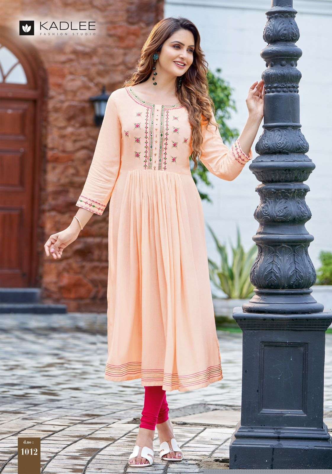 Cinderella Vol-2 By Kadlee 1007 To 1012 Series Designer Stylish Fancy Colorful Beautiful Party Wear & Ethnic Wear Collection Rayon Embroidered Kurtis At Wholesale Price