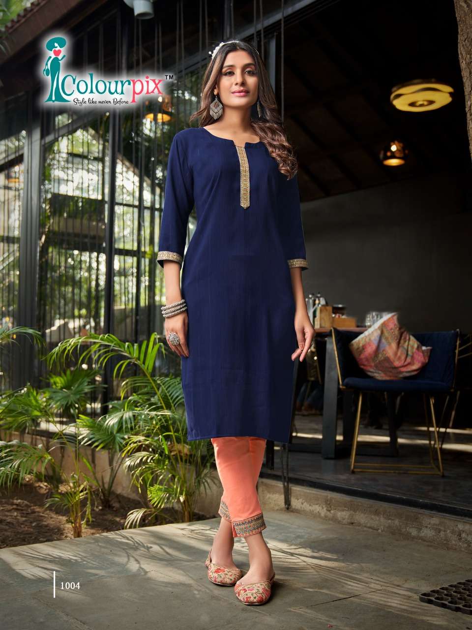 FASHION QUEEN VOL-1 BY COLOURPIX 1001 TO 1006 SERIES DESIGNER STYLISH FANCY COLORFUL BEAUTIFUL PARTY WEAR & ETHNIC WEAR COLLECTION RAYON LYCRA KURTIS WITH BOTTOM AT WHOLESALE PRICE