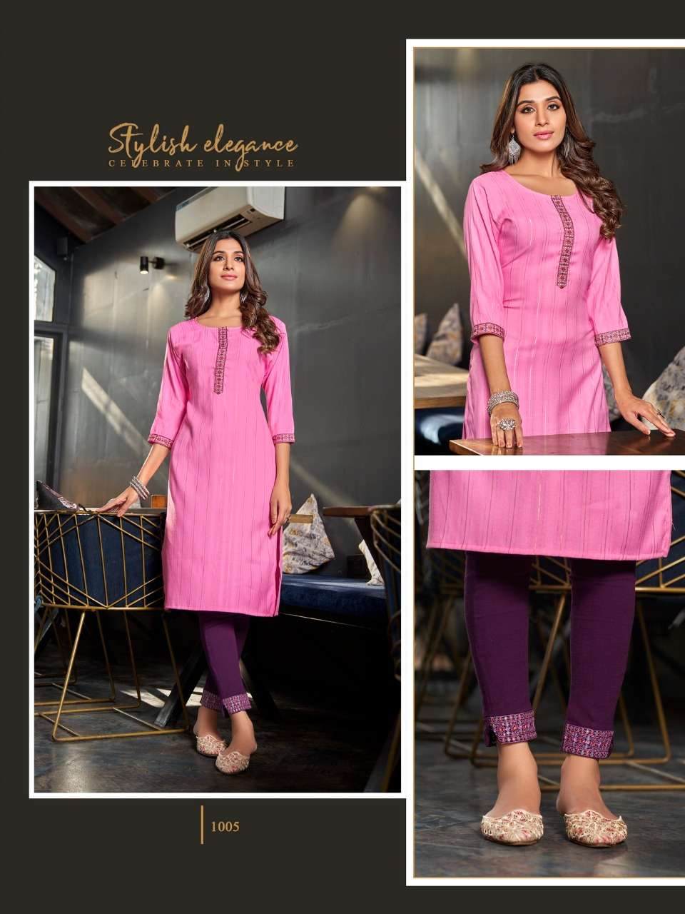 FASHION QUEEN VOL-1 BY COLOURPIX 1001 TO 1006 SERIES DESIGNER STYLISH FANCY COLORFUL BEAUTIFUL PARTY WEAR & ETHNIC WEAR COLLECTION RAYON LYCRA KURTIS WITH BOTTOM AT WHOLESALE PRICE