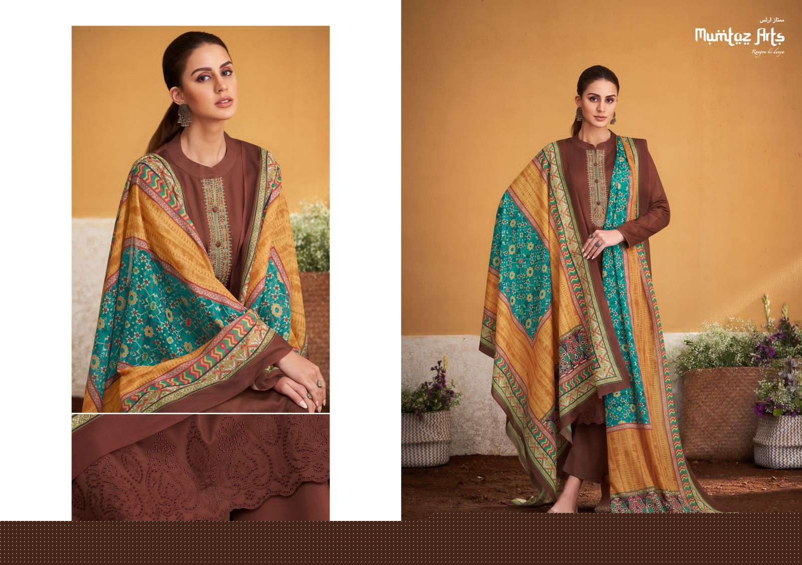 Ikkat Patola Vol-2 By Mumtaz Arts 2001 To 2007 Series Designer Festive Suits Collection Beautiful Stylish Fancy Colorful Party Wear & Occasional Wear Pure Jam Satin Embroidered Dresses At Wholesale Price