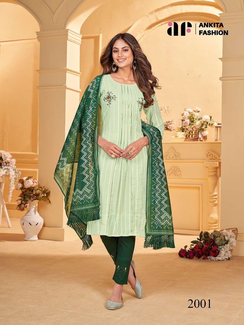 SARGUN BY ANKITA FASHION 2001 TO 2006 SERIES BEAUTIFUL SUITS COLORFUL STYLISH FANCY CASUAL WEAR & ETHNIC WEAR GEORGETTE EMBROIDERED DRESSES AT WHOLESALE PRICE