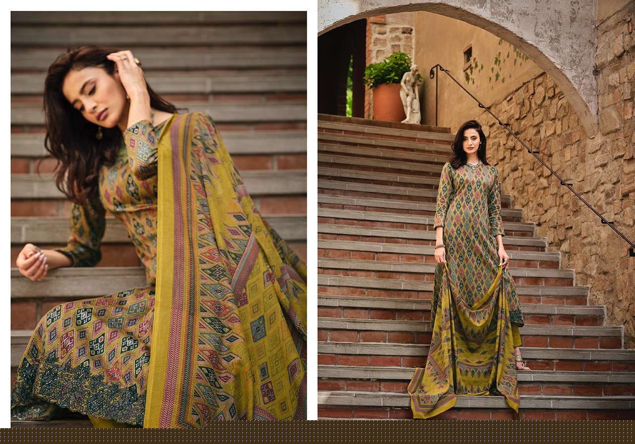 ELAN BY SADHANA FASHION 101 TO 110 SERIES BEAUTIFUL STYLISH SUITS FANCY COLORFUL CASUAL WEAR & ETHNIC WEAR & READY TO WEAR PURE JAM SILK EMBROIDERY DRESSES AT WHOLESALE PRICE