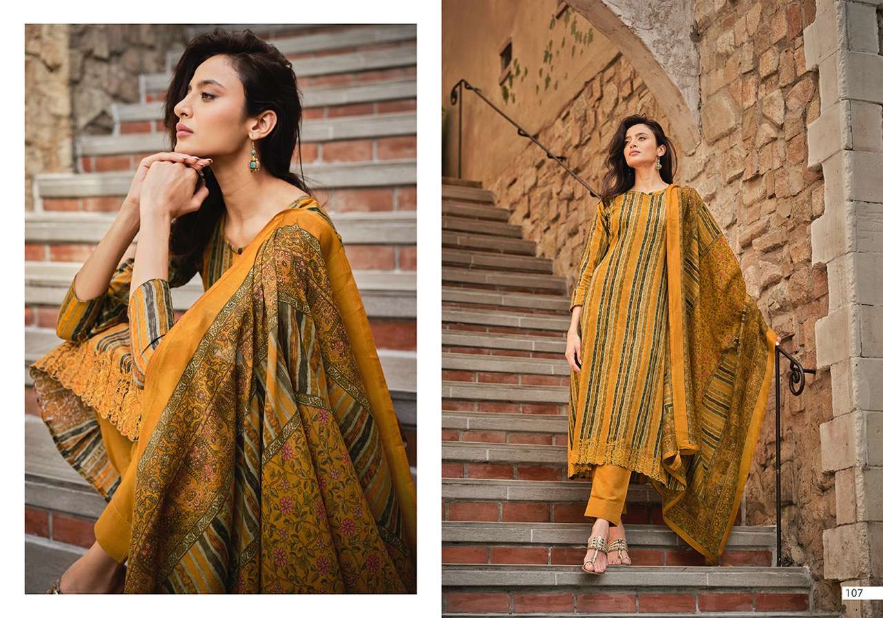 ELAN BY SADHANA FASHION 101 TO 110 SERIES BEAUTIFUL STYLISH SUITS FANCY COLORFUL CASUAL WEAR & ETHNIC WEAR & READY TO WEAR PURE JAM SILK EMBROIDERY DRESSES AT WHOLESALE PRICE