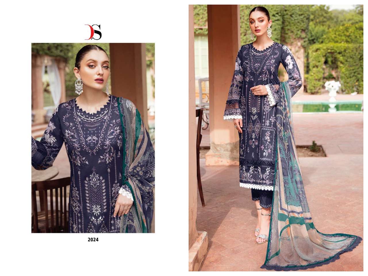 Cheveron Vol-5 By Deepsy Suits 2021 To 2026 Series Designer Pakistani Suits Beautiful Fancy Colorful Stylish Party Wear & Occasional Wear Pure Cotton With Embroidery Dresses At Wholesale Price