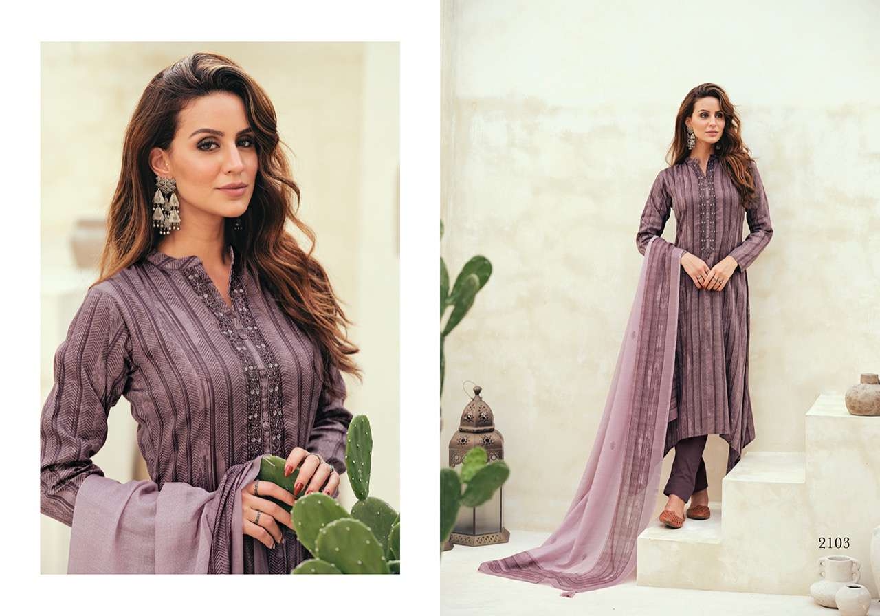 TAVAQQO BY SADHANA FASHION 2100 TO 2109 SERIES BEAUTIFUL STYLISH SUITS FANCY COLORFUL CASUAL WEAR & ETHNIC WEAR & READY TO WEAR PURE JAM SILK PRINT WITH EMBROIDERED DRESSES AT WHOLESALE PRICE